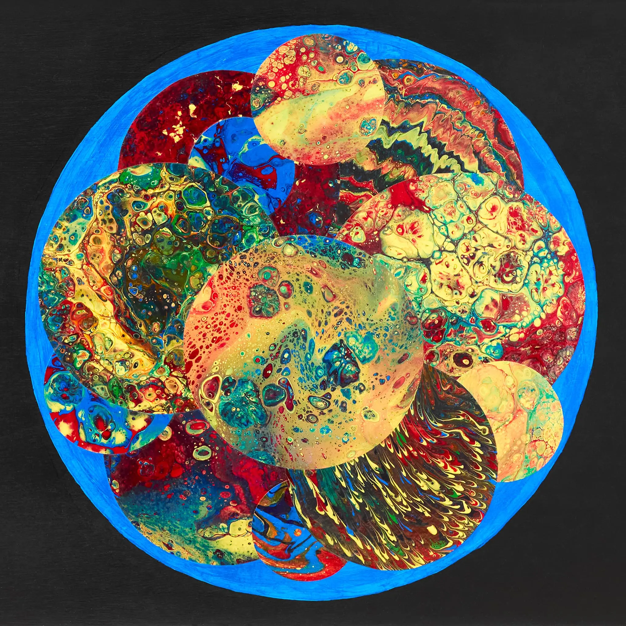 Quark, Atom and Singularity — detail 1
